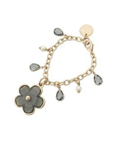 Samantha Thavasa / サマンサタバサ チャーム | クリアラメフラワーバッグチャーム