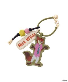 Samantha Thavasa / サマンサタバサ チャーム | 『ズートピア2』コレクション 「ニック・ワイルド」バッグチャーム