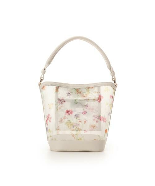 Samantha Thavasa / サマンサタバサ ハンドバッグ | フラワーモチーフチュール ワンハンドルバッグ | 詳細2