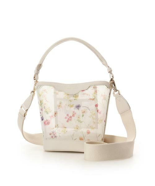 Samantha Thavasa / サマンサタバサ ハンドバッグ | フラワーモチーフチュール ワンハンドルバッグ | 詳細6