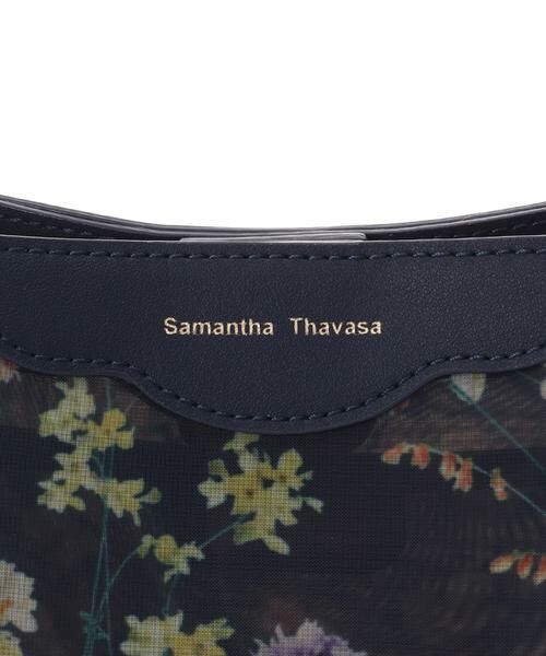 Samantha Thavasa / サマンサタバサ ハンドバッグ | フラワーモチーフチュール ワンハンドルバッグ | 詳細11