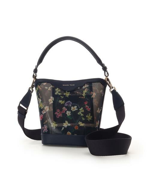 Samantha Thavasa / サマンサタバサ ハンドバッグ | フラワーモチーフチュール ワンハンドルバッグ | 詳細12