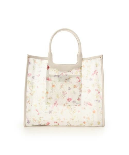 Samantha Thavasa / サマンサタバサ トートバッグ | フラワーモチーフチュール トートバッグ | 詳細2