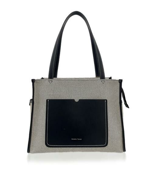 Samantha Thavasa / サマンサタバサ トートバッグ | シャンブレーマルチトートバッグ（ブラック）