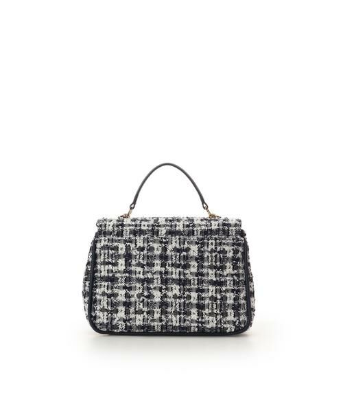Samantha Thavasa / サマンサタバサ ハンドバッグ | オリジナル金具ツイード ワンハンドルバッグ | 詳細8