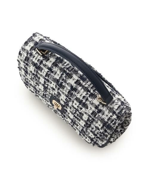 Samantha Thavasa / サマンサタバサ ハンドバッグ | オリジナル金具ツイード ワンハンドルバッグ | 詳細9