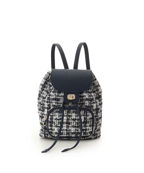 Samantha Thavasa / サマンサタバサ リュック・バックパック | オリジナル金具ツイード リュック | 詳細12