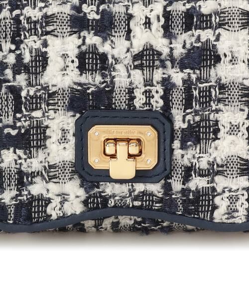 Samantha Thavasa / サマンサタバサ 財布・コインケース・マネークリップ | オリジナル金具ツイード 折財布 | 詳細12