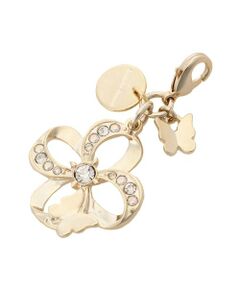 Samantha Thavasa / サマンサタバサ チャーム | フラワーパピヨンモチーフ ファスナーチャーム