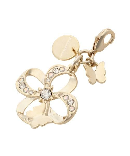 Samantha Thavasa / サマンサタバサ チャーム | フラワーパピヨンモチーフ ファスナーチャーム（クリア）