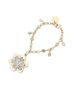 Samantha Thavasa / サマンサタバサ チャーム | ビジューフラワーモチーフ バッグチャーム