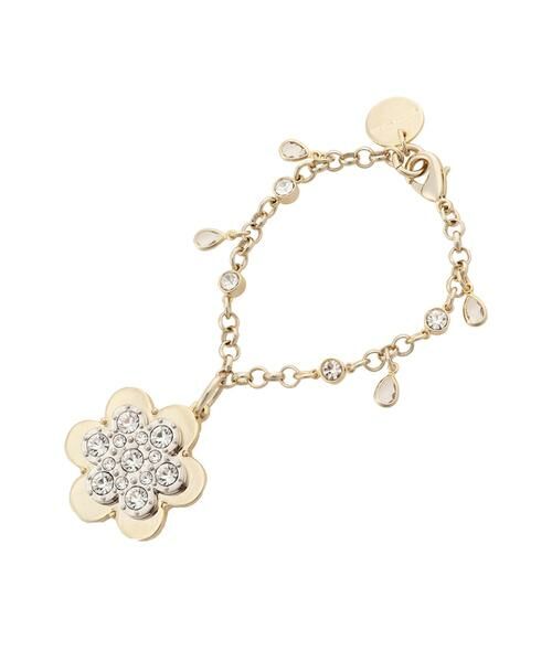 Samantha Thavasa / サマンサタバサ チャーム | ビジューフラワーモチーフ バッグチャーム（クリア）