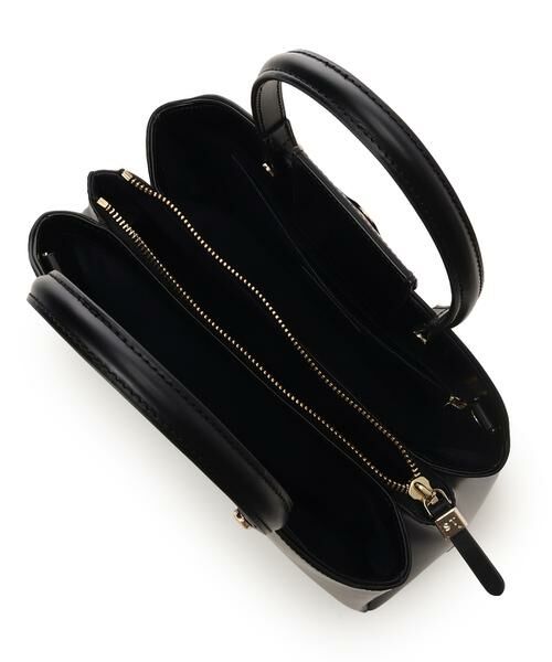 Samantha Thavasa / サマンサタバサ ハンドバッグ | オリジナル金具ガラス調レザーハンドバッグ | 詳細4