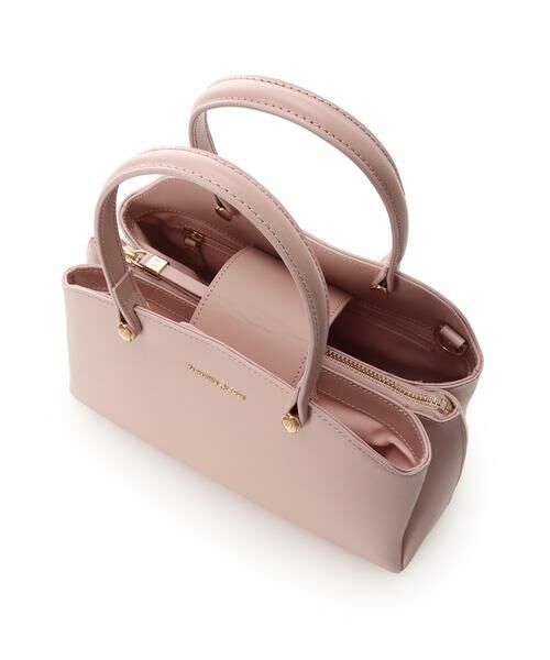 Samantha Thavasa / サマンサタバサ ハンドバッグ | オリジナル金具ガラス調レザーハンドバッグ | 詳細9