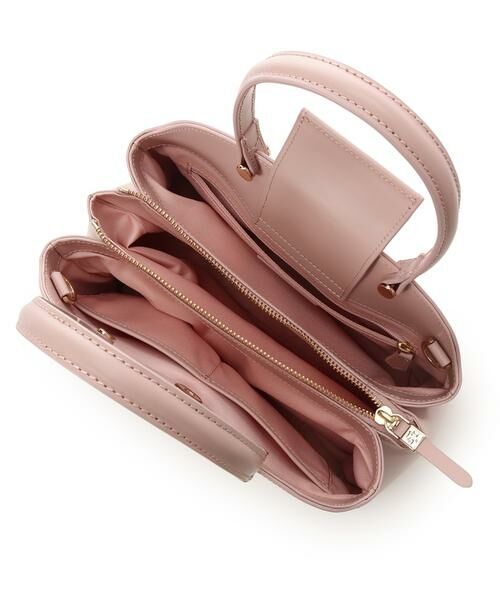 Samantha Thavasa / サマンサタバサ ハンドバッグ | オリジナル金具ガラス調レザーハンドバッグ | 詳細10