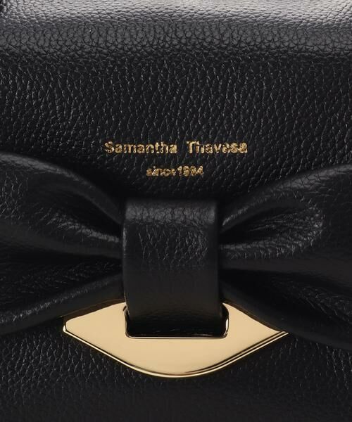 Samantha Thavasa / サマンサタバサ ハンドバッグ | リボンモチーフ レザーハンドバッグ | 詳細5