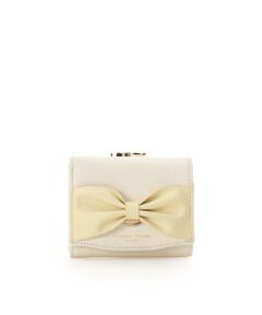 Samantha Thavasa / サマンサタバサ 財布・コインケース・マネークリップ | バイカラーリボンモチーフ口金折財布