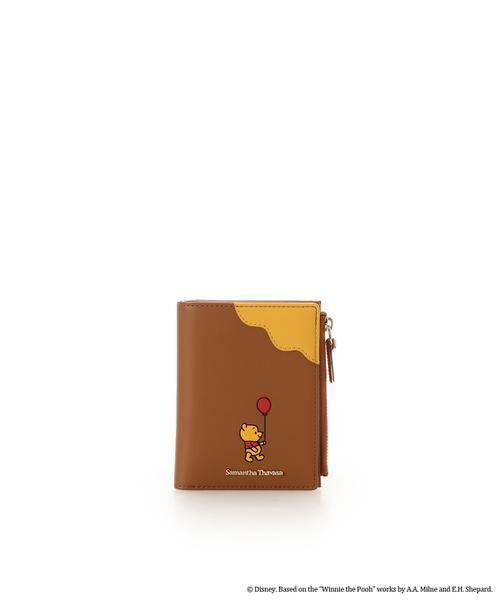 Samantha Thavasa / サマンサタバサ 財布・コインケース・マネークリップ | 「くまのプーさん」コレクション 折財布（ブラウン）