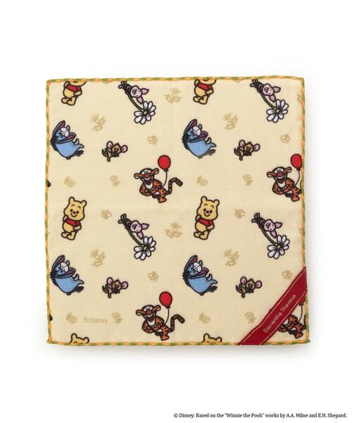 Samantha Thavasa / サマンサタバサ マフラー・ショール・スヌード・ストール | 「くまのプーさん」コレクション ハンカチ（マルチカラー）