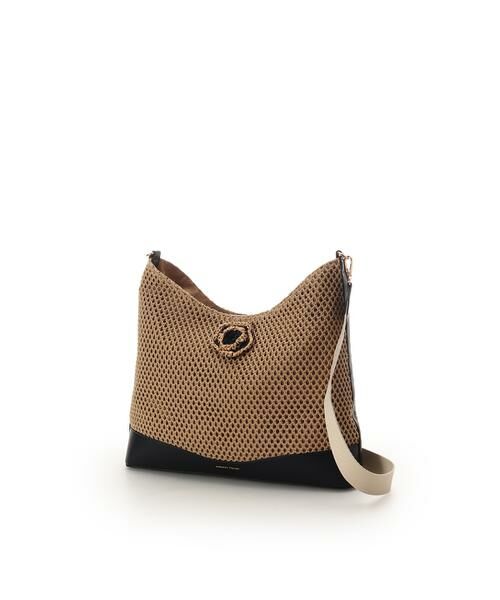 Samantha Thavasa / サマンサタバサ ハンドバッグ | ワンポイントフラワーモチーフ フリルバッグ | 詳細6