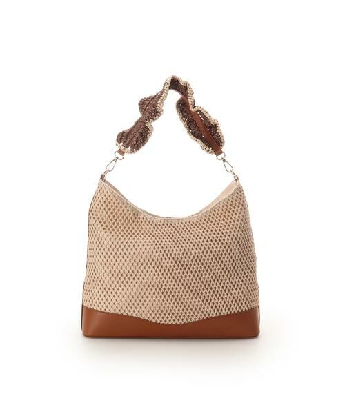 Samantha Thavasa / サマンサタバサ ハンドバッグ | ワンポイントフラワーモチーフ フリルバッグ | 詳細8