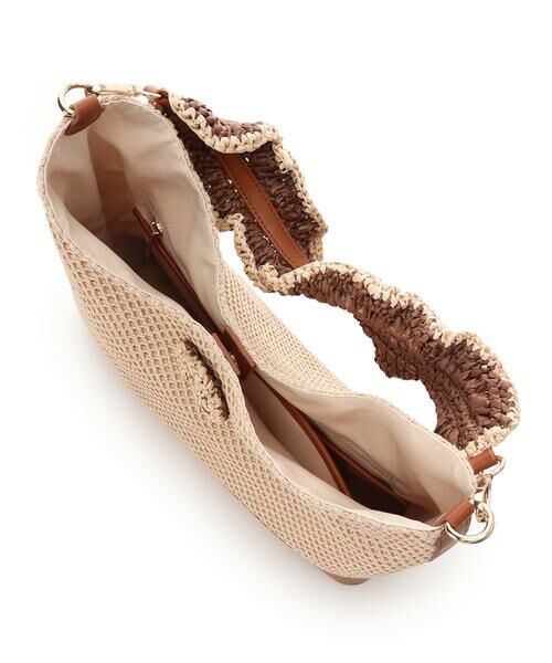 Samantha Thavasa / サマンサタバサ ハンドバッグ | ワンポイントフラワーモチーフ フリルバッグ | 詳細9