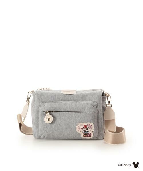 Samantha Thavasa / サマンサタバサ ショルダーバッグ | 「ミッキー＆ミニー」TRAVELコレクション ショルダーバッグ（オフホワイト）