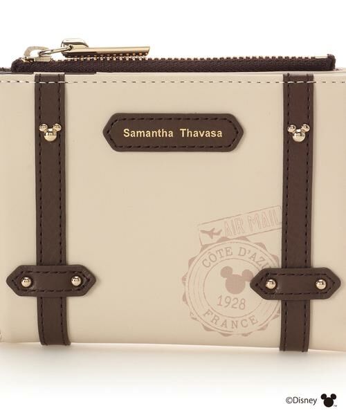 Samantha Thavasa / サマンサタバサ 財布・コインケース・マネークリップ | 「ミッキー＆ミニー」TRAVELコレクション 折財布 | 詳細6