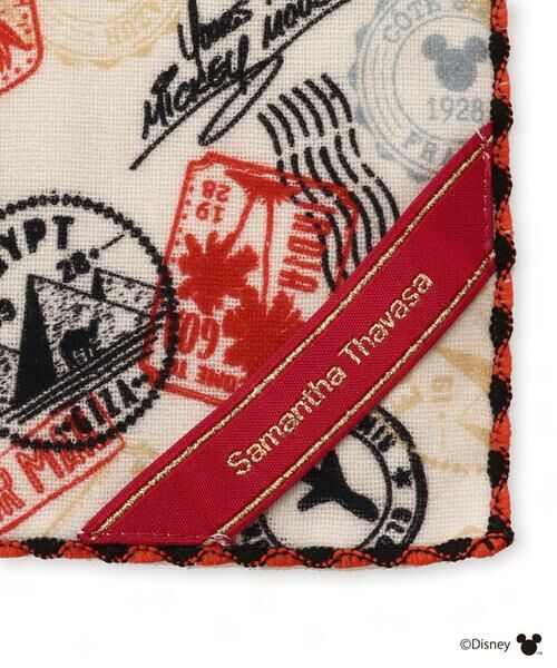 Samantha Thavasa / サマンサタバサ マフラー・ショール・スヌード・ストール | 「ミッキー＆ミニー」TRAVELコレクション ハンカチ | 詳細1
