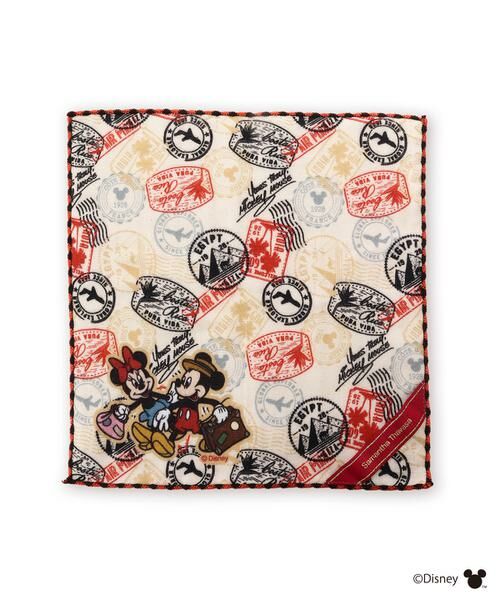 Samantha Thavasa / サマンサタバサ マフラー・ショール・スヌード・ストール | 「ミッキー＆ミニー」TRAVELコレクション ハンカチ（マルチカラー）