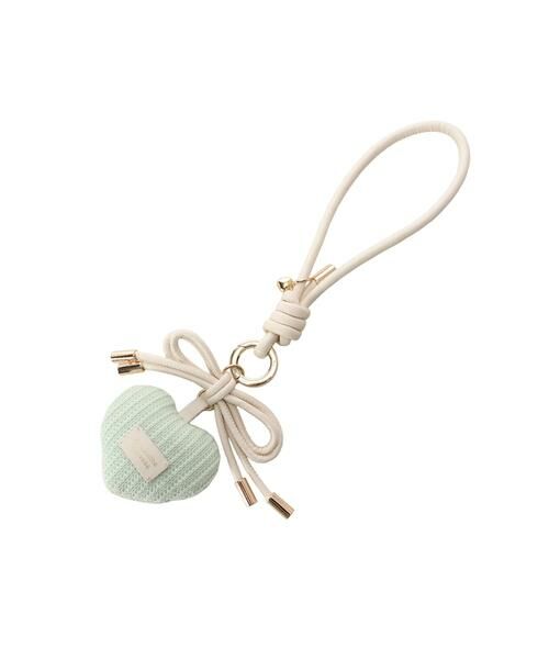Samantha Thavasa / サマンサタバサ チャーム | ハートモチーフリボンバッグチャーム（ミント）