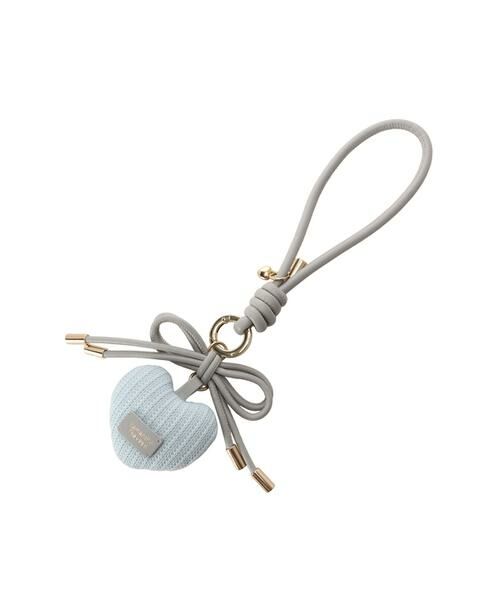 Samantha Thavasa / サマンサタバサ チャーム | ハートモチーフリボンバッグチャーム（ライトブルー）