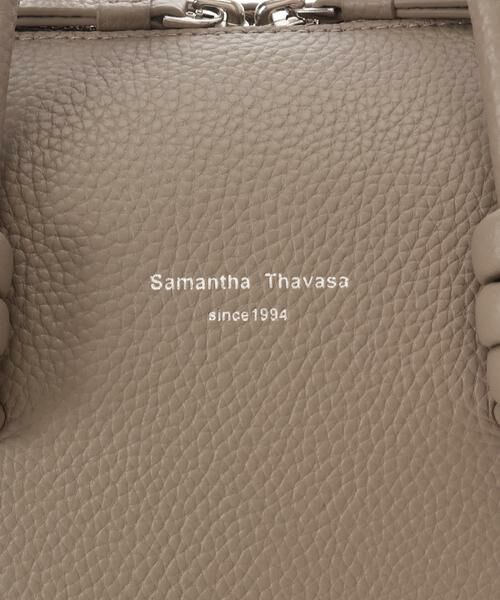 Samantha Thavasa / サマンサタバサ ハンドバッグ | ノットデザインレザーハンドバッグ 小サイズ | 詳細25