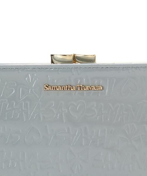 Samantha Thavasa / サマンサタバサ 財布・コインケース・マネークリップ | スクリッタ柄 エナメル口金折財布[Revival Collection] | 詳細12