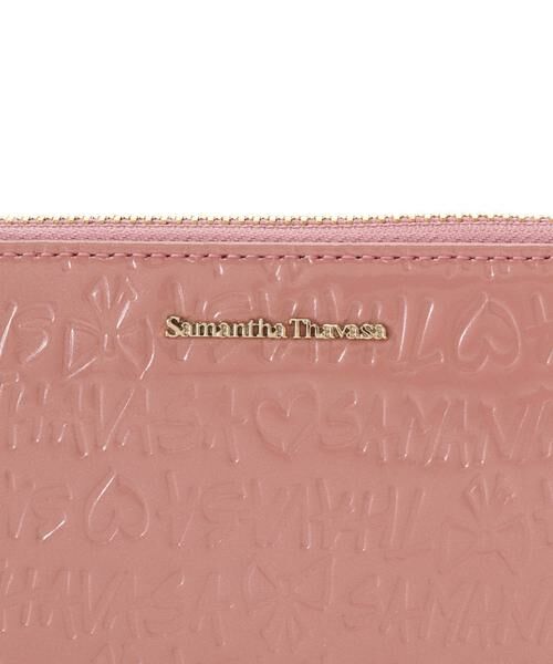 Samantha Thavasa / サマンサタバサ 財布・コインケース・マネークリップ | スクリッタ柄 エナメル長財布[Revival Collection] | 詳細6