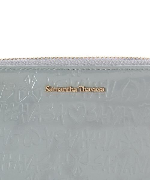 Samantha Thavasa / サマンサタバサ 財布・コインケース・マネークリップ | スクリッタ柄 エナメル長財布[Revival Collection] | 詳細12