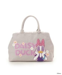 Samantha Thavasa / サマンサタバサ ハンドバッグ | 「ドナルドダック」＆「デイジーダック」 コレクション　キャンバス調ハンドバッグ（デイジーダック）