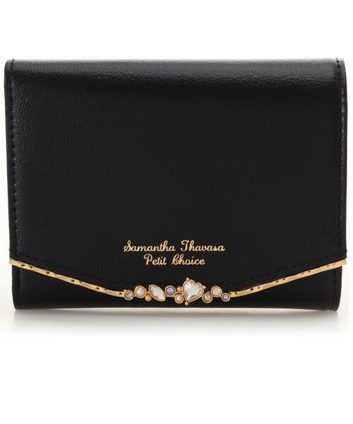 Samantha Thavasa Petit Choice / サマンサタバサプチチョイス 財布・コインケース・マネークリップ | ハートジュエルバー　折財布 | 詳細5