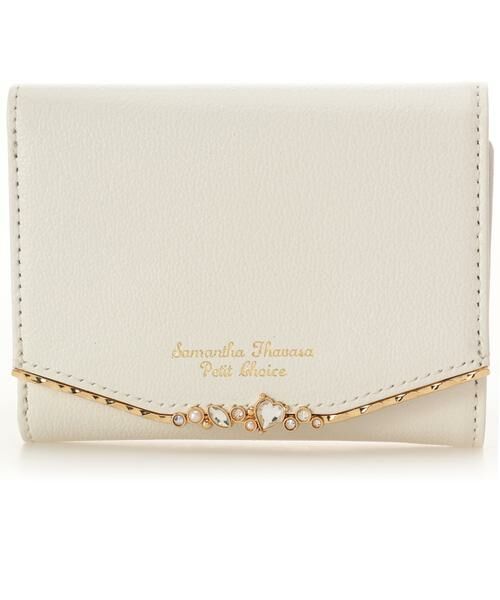 Samantha Thavasa Petit Choice / サマンサタバサプチチョイス 財布・コインケース・マネークリップ | ハートジュエルバー　折財布 | 詳細13