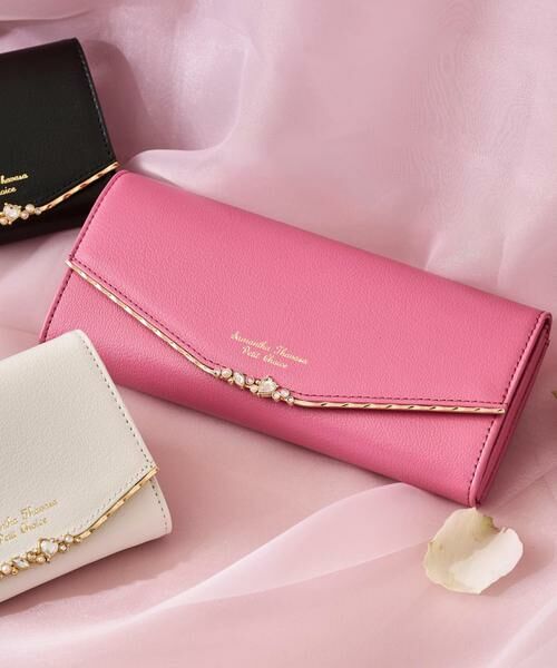 Samantha Thavasa Petit Choice / サマンサタバサプチチョイス 財布・コインケース・マネークリップ | ハートジュエルバー　長財布 | 詳細25