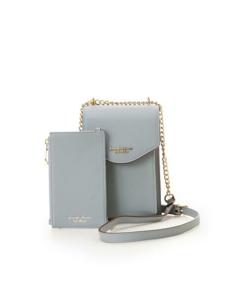 Samantha Thavasa Petit Choice / サマンサタバサプチチョイス ショルダーバッグ | プリーツデザイン　マルチケース付きスマホショルダー | 詳細16