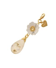 Samantha Thavasa Petit Choice / サマンサタバサプチチョイス チャーム | フラワーモチーフファスナーチャーム(しずく)