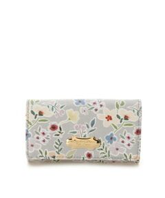 Samantha Thavasa Petit Choice / サマンサタバサプチチョイス キーケース | 水彩画風フラワーデザイン キーケース