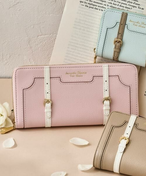 Samantha Thavasa Petit Choice / サマンサタバサプチチョイス 財布・コインケース・マネークリップ | トロッターケースモチーフ 長財布 | 詳細11