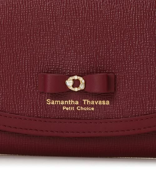 Samantha Thavasa Petit Choice / サマンサタバサプチチョイス 財布・コインケース・マネークリップ | オータムカラーリボン 長財布 | 詳細4