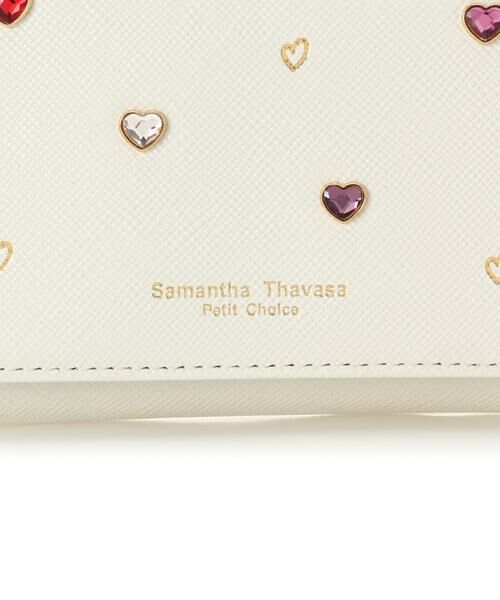 Samantha Thavasa Petit Choice / サマンサタバサプチチョイス 財布・コインケース・マネークリップ | ハートストーン 折財布 | 詳細10