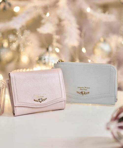 Samantha Thavasa Petit Choice / サマンサタバサプチチョイス 財布・コインケース・マネークリップ | [Holiday Collection]クリアハートビジュー フラグメントケース | 詳細13