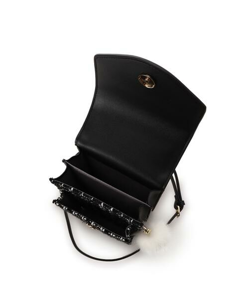 Samantha Thavasa Petit Choice / サマンサタバサプチチョイス ショルダーバッグ | ツイードデザインスマホショルダー | 詳細3