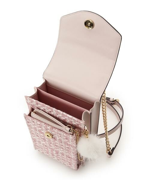 Samantha Thavasa Petit Choice / サマンサタバサプチチョイス ショルダーバッグ | ツイードデザインスマホショルダー | 詳細19