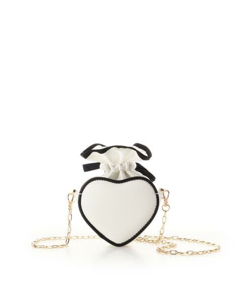 Samantha Thavasa Petit Choice / サマンサタバサプチチョイス ポーチ | バイカラーハートポーチ | 詳細2